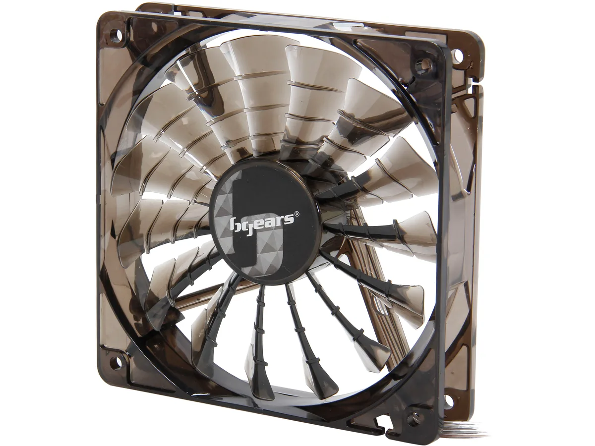 BGears BGears b-PWM 120 Black case fan 120mm 2000 RPM 110 CFM 2 Ball bearing — photo du produit