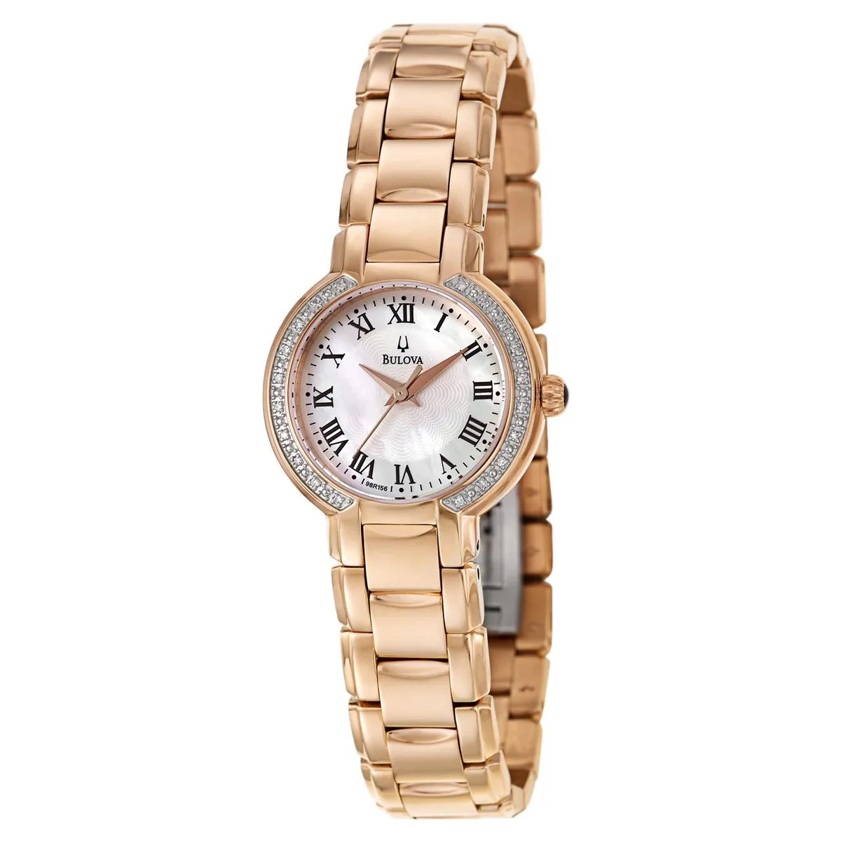 Bulova Bulova 98R156 Fairlawn Rose Gold-Plated Stainless Steel Quartz Watch — fotografija proizvoda