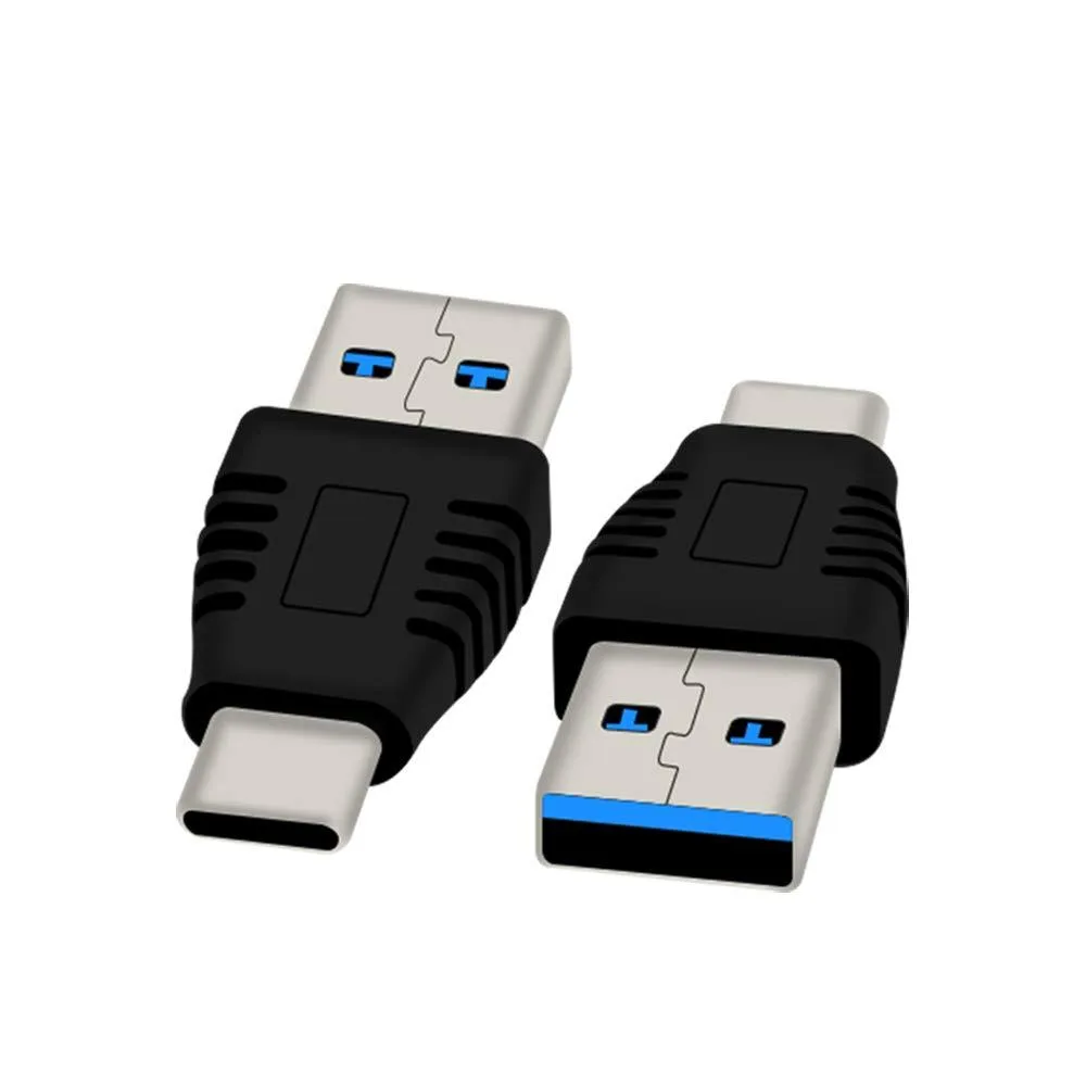 BUCIER BUCIER USB 3.1 Type-C Male to USB-A Male Adapter 2-Pack 5Gbps — foto del prodotto