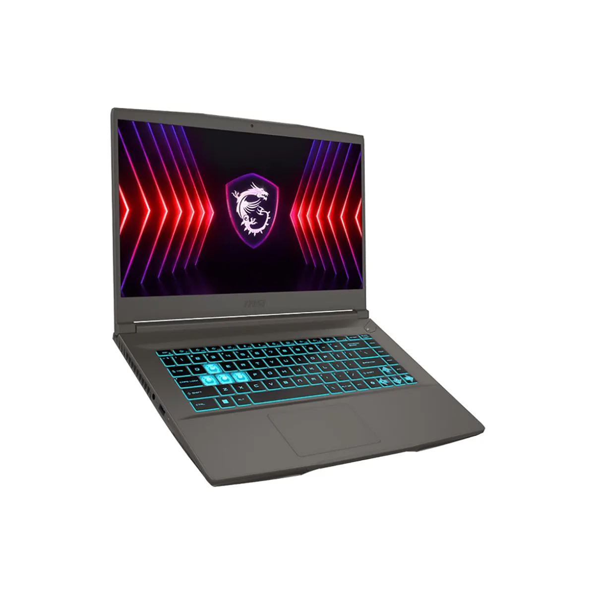 MSI Thin 15 gaming laptop in cosmos gray finish
