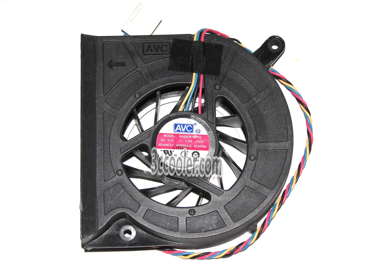 OEM Industries OEM Industries BASA0819R5U P009 5V 0.6A 4 Pin CPU cooler — 商品写真