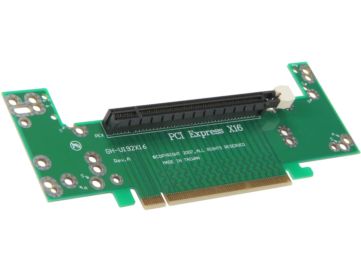 iStarUSA Inc. iStarUSA Inc. DD-666-2U-M 2U PCIe x16 Riser Card Middle Position — ภาพสินค้า