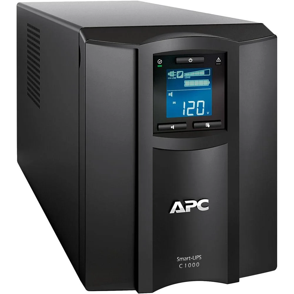 APC APC Smart-UPS SMT1000C Tower UPS 1000VA 700W 8x NEMA 5-15R 16GB USB 3.0 — product photo
