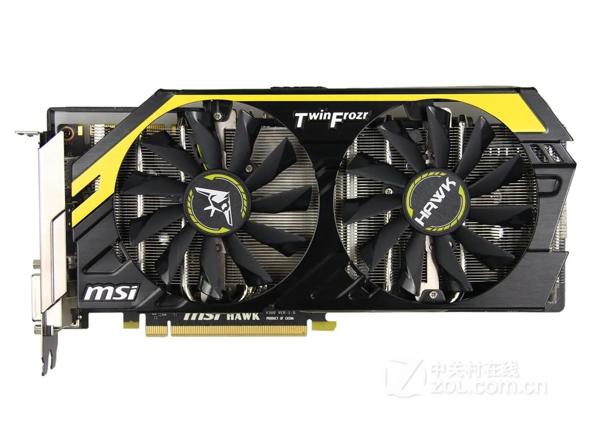 MSI MSI GTX 760 Hawk 2GB GDDR5 graphics card — preces foto