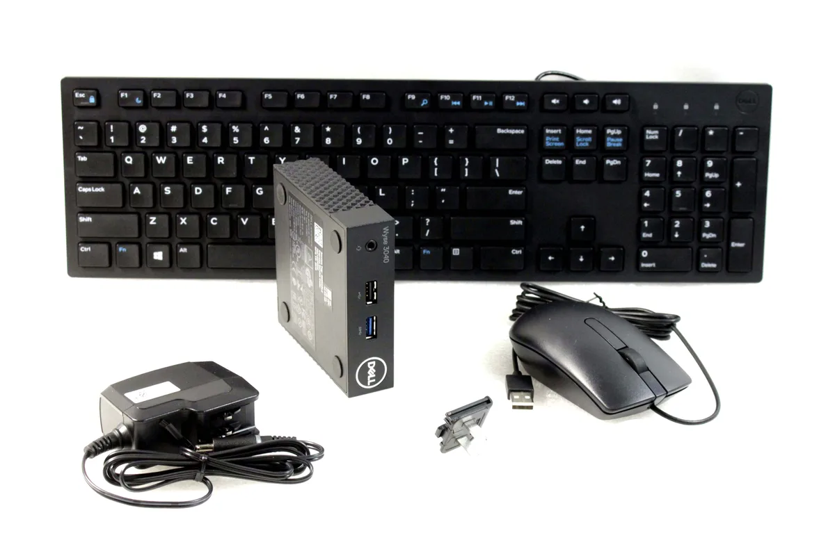 DELL DELL Wyse N10D 3040 Thin Client Intel Atom X5-Z8350 1.44 GHz 2 GB 8 GB SSD ThinOS 8.4 AI edge system — product photo