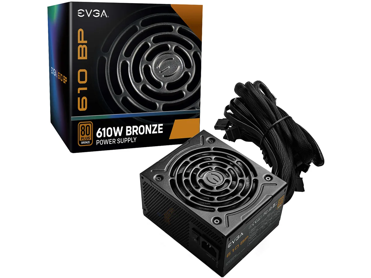 EVGA EVGA 100-BP-0610-K1 610 W power supply — photo du produit