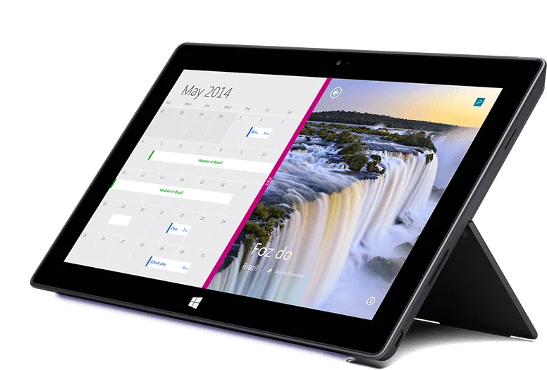 Microsoft Microsoft Surface Pro2 7EX-00001 Intel Core i5 1.70GHz 8GB 256GB 10.6" 2-in-1 laptop — Produktfoto