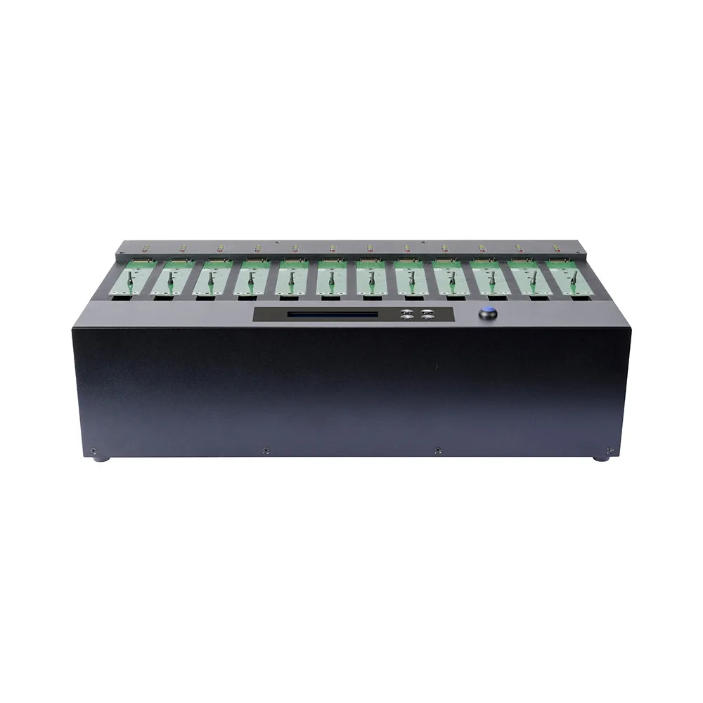 Systor Systor 1-to-11 SATA NVMe Duplicator 12GB/min SYSNVME-M2211 — صورة المنتج