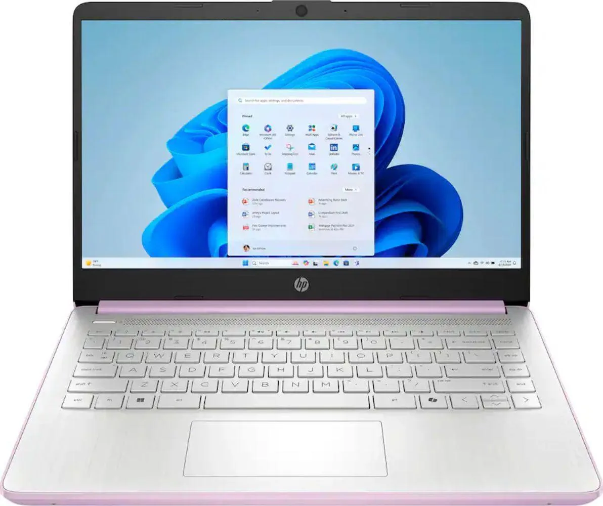 HP HP 14-dq6014dx laptop 4GB 128GB UFS SSD — photo du produit