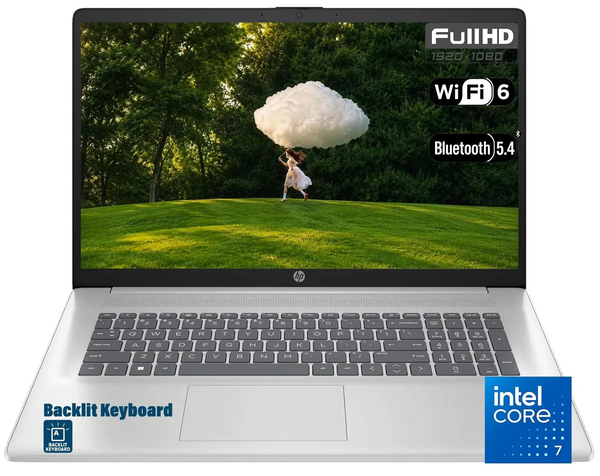 HP HP Business Laptop 17.3" Intel Core 7 150U 16GB 512GB SSD Silver — photo du produit