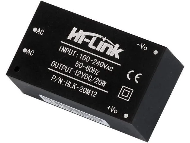 Manw Manw HLK-20M12 12V 20W AC-DC Power Supply — photo du produit