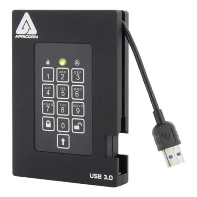 Apricorn Apricorn Aegis Padlock 3.0 1000 GB portable hard drive — preces foto
