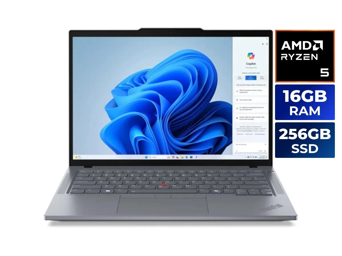 Lenovo Lenovo ThinkPad T14 Gen 5 AMD Ryzen 5 8540U 16GB DDR5 256GB SSD laptop 21MC000NUS — 商品照片