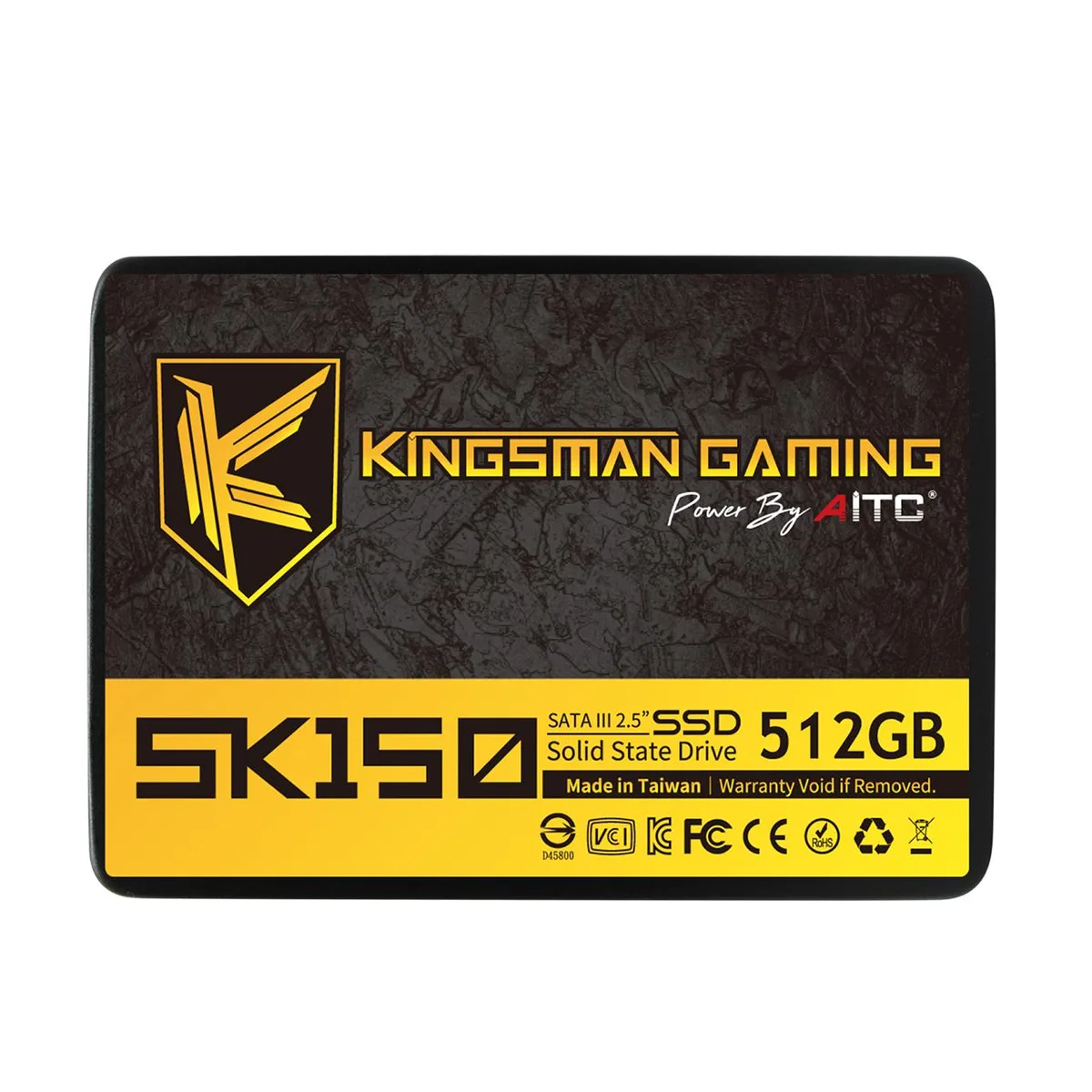 KINGSMAN GAMING KINGSMAN GAMING SK150 2.5" 512GB SATA internal SSD — product photo