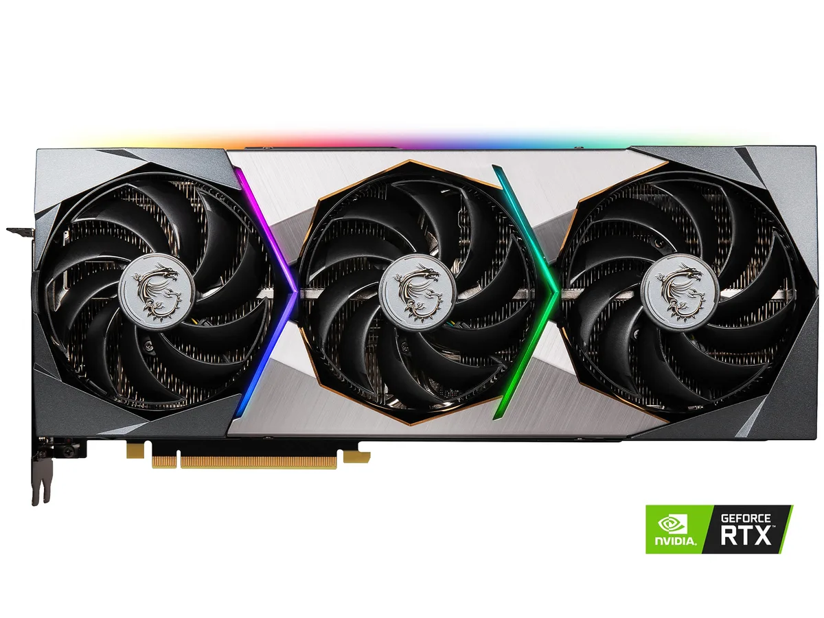 MSI MSI RTX 3070 SUPRIM X 8G graphics card — photo du produit