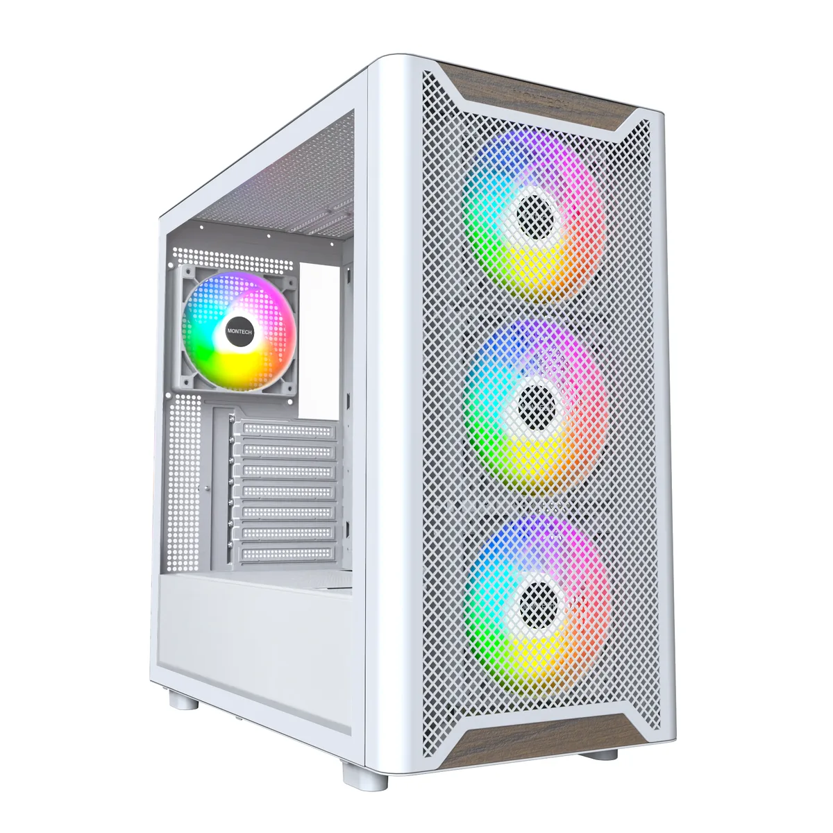 Montech Montech XR Wood White ATX PC case — product photo