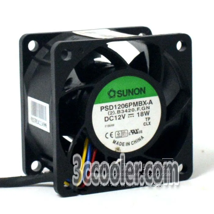 OEM Industries OEM Industries PSD1206PMBX-A 60x38mm 12V 18W 4-Wire Fan — ürün fotoğrafı
