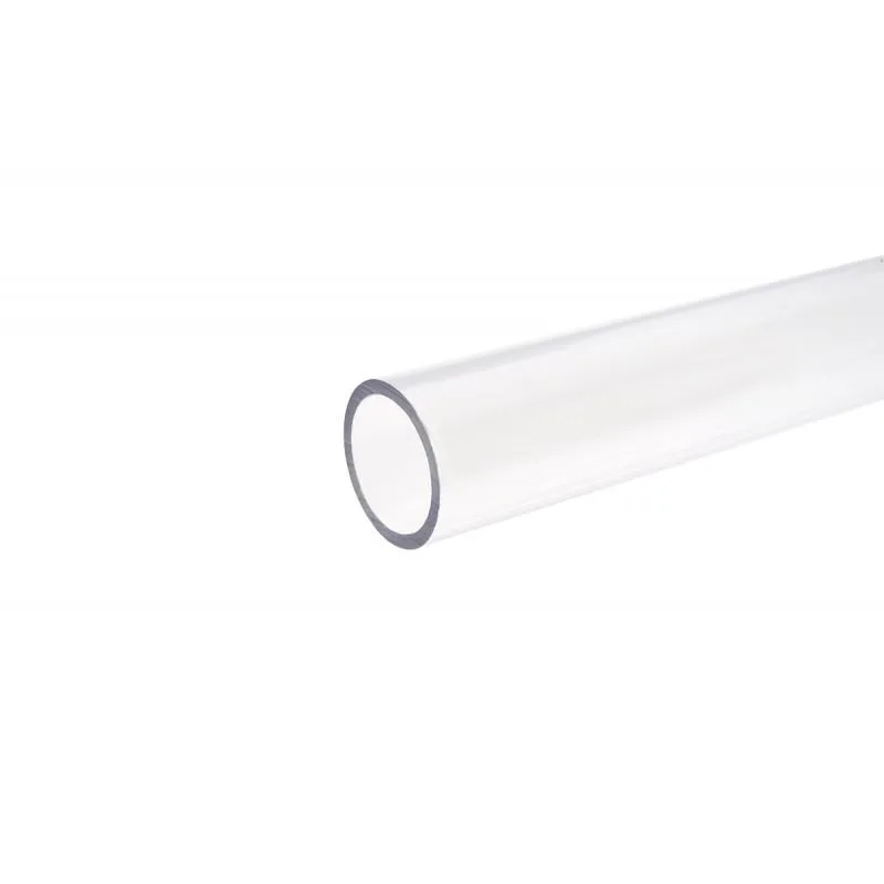 Four clear PETG hard tubes 16mm outer 13mm inner 80cm long