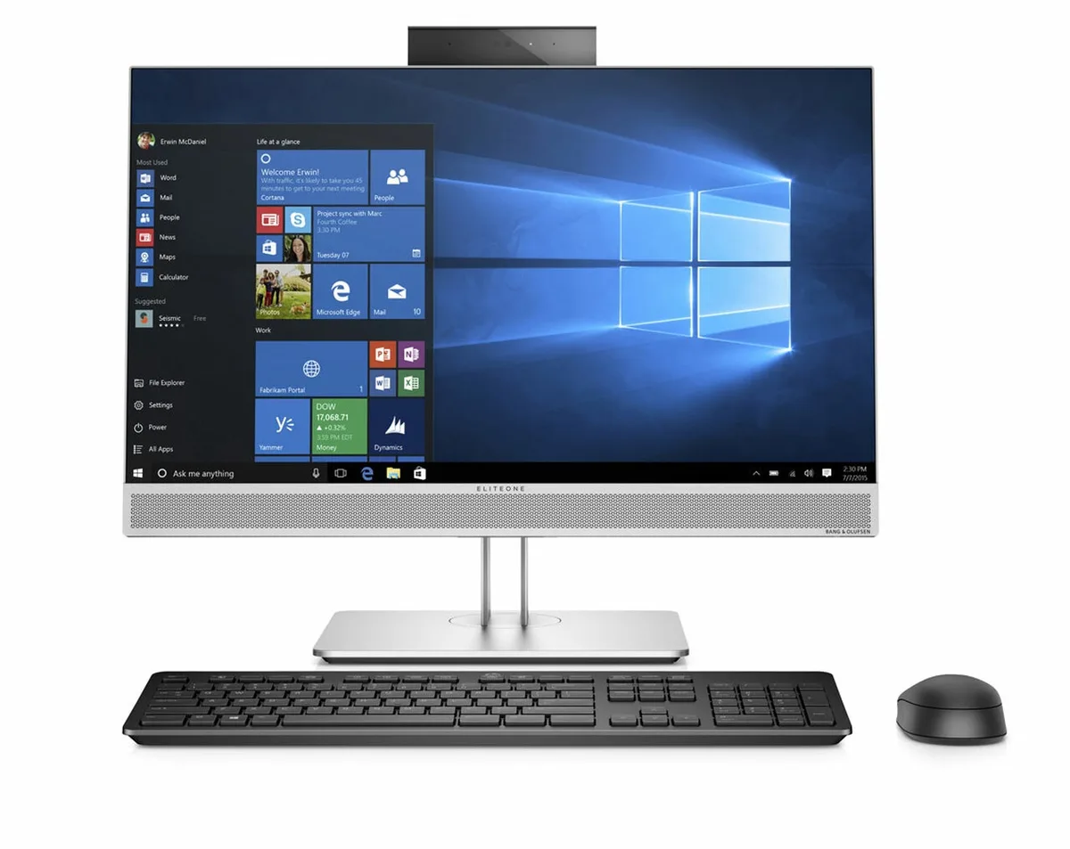 HP HP EliteOne 800 G3 23.8" FHD i5-6500 8 GB 256 GB + 1 TB all-in-one PC — foto del producto