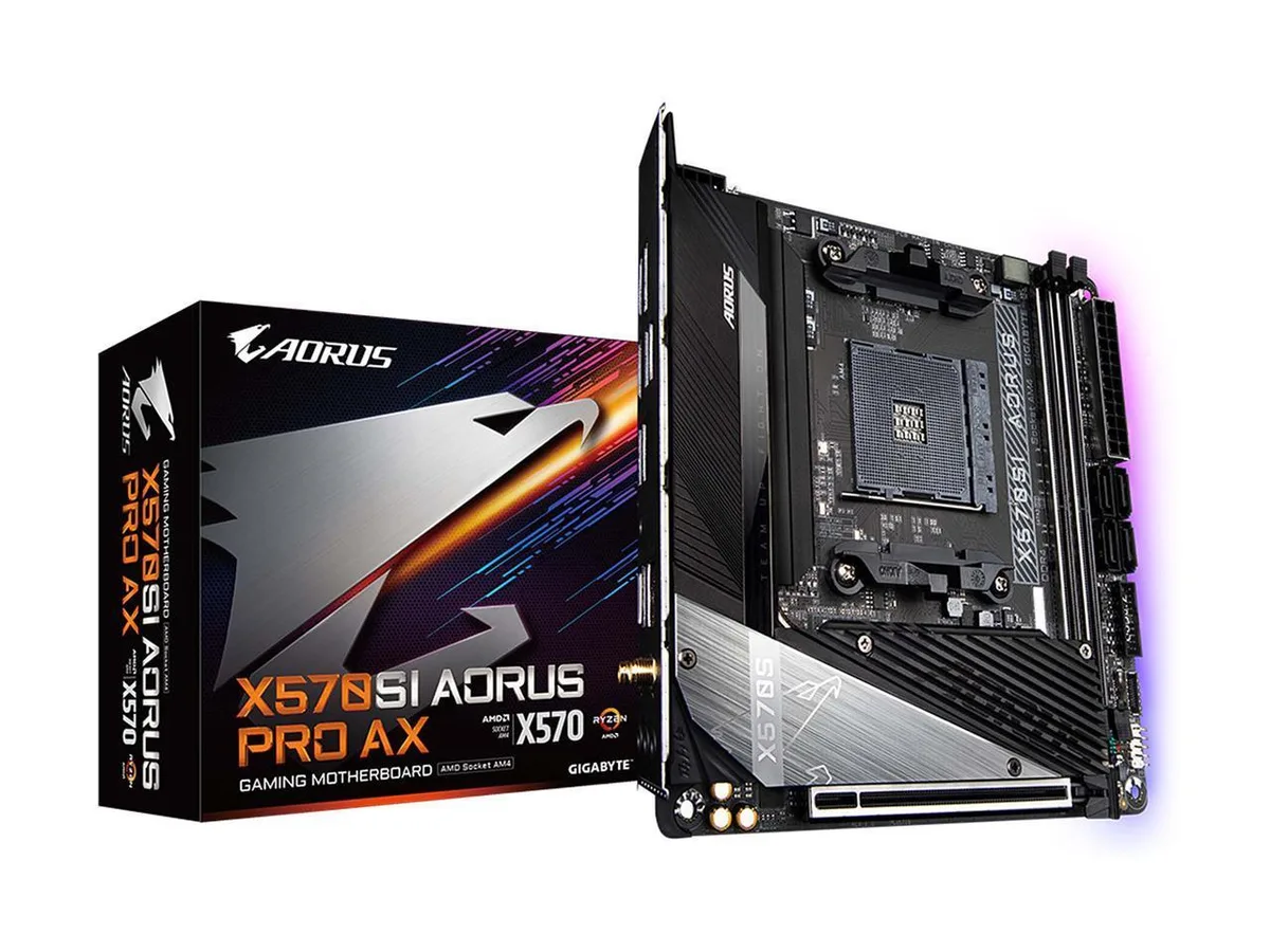 GIGABYTE GIGABYTE X570S AORUS PRO AX AMD motherboard — photo du produit