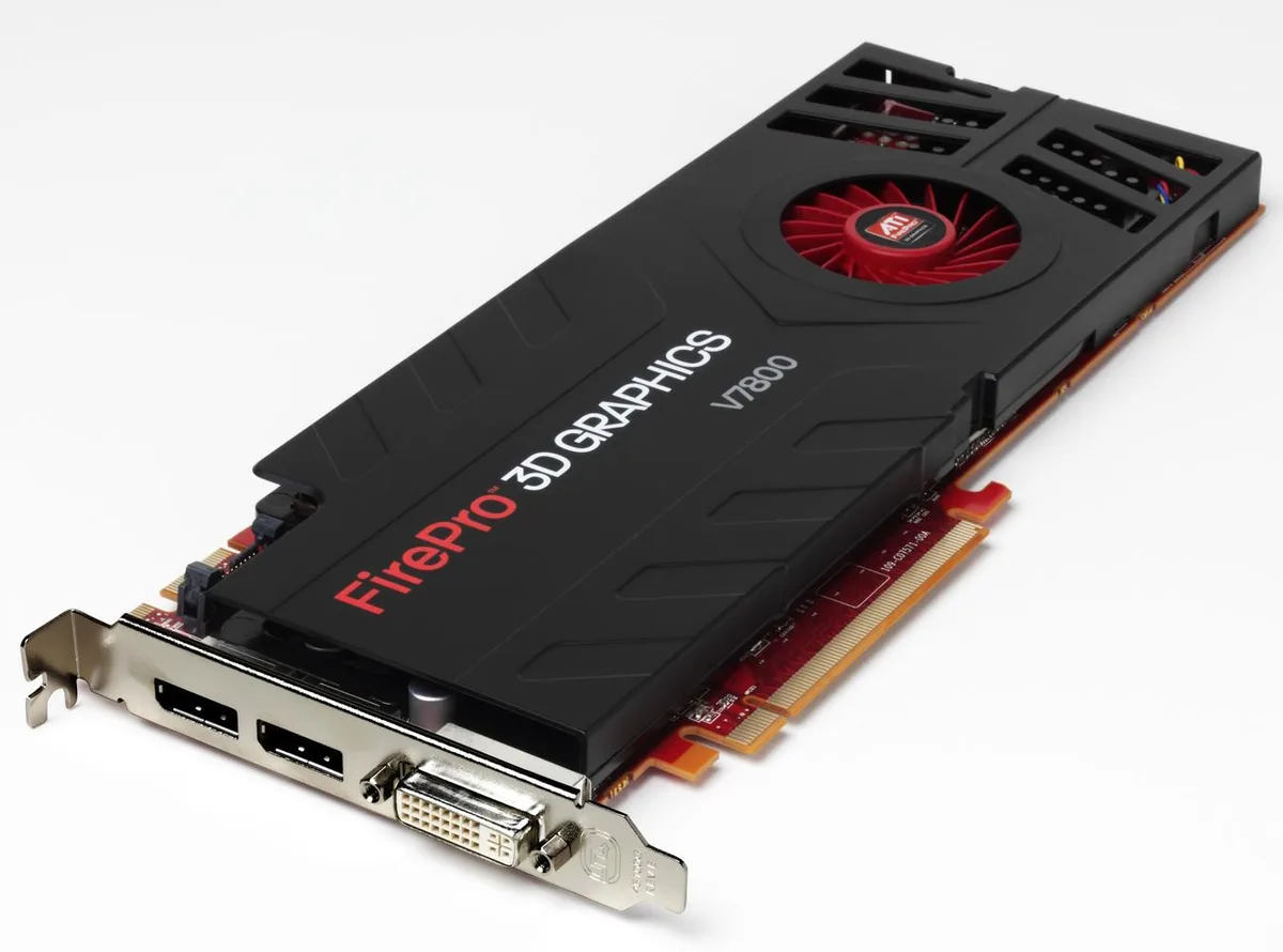 ATI ATI FirePro V7800 2GB GDDR5 workstation graphics card — photo du produit