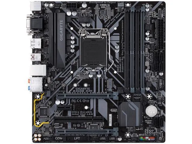 GIGABYTE GIGABYTE B360M D3H LGA 1151 (300 Series) Intel motherboard — product photo