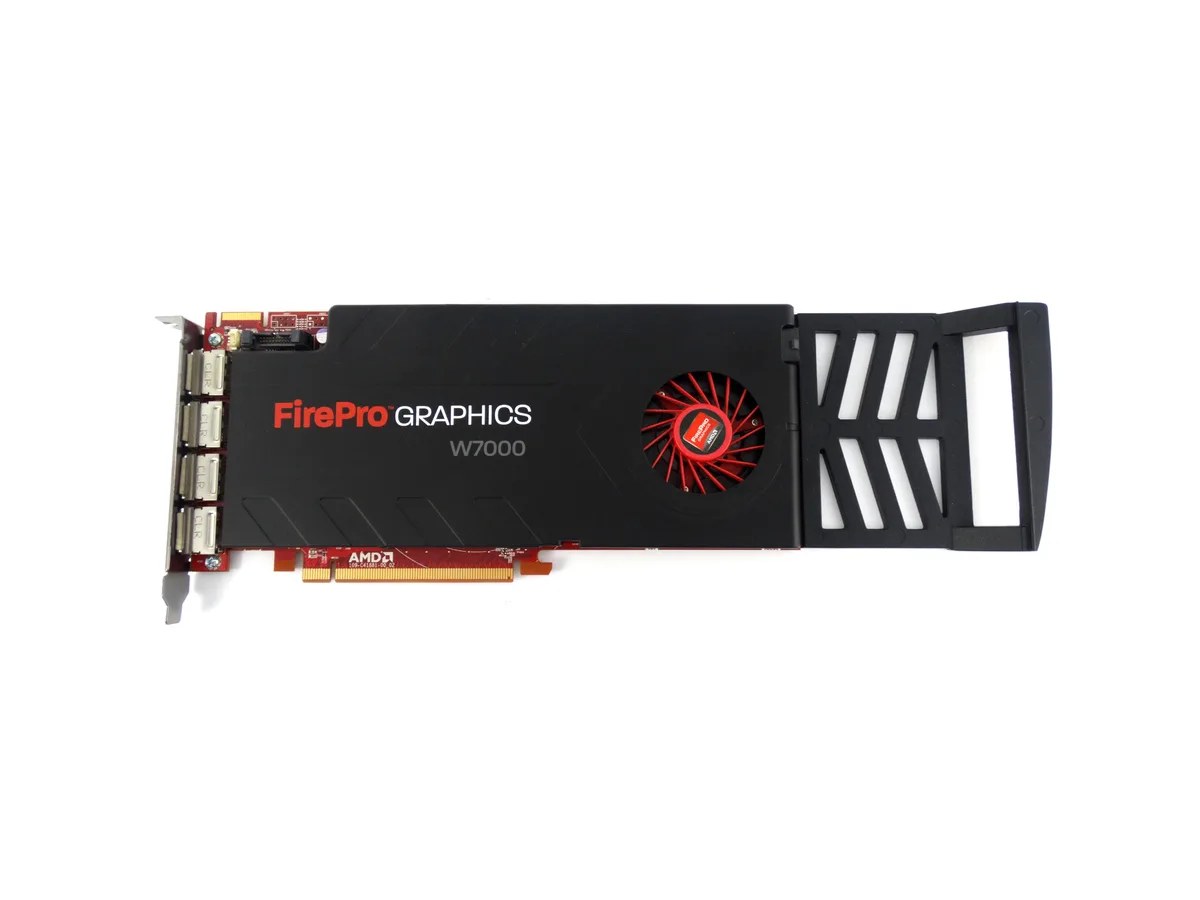 AMD AMD FirePro W7000 graphics card 4GB GDDR5 256-bit 4x DisplayPort — toote foto