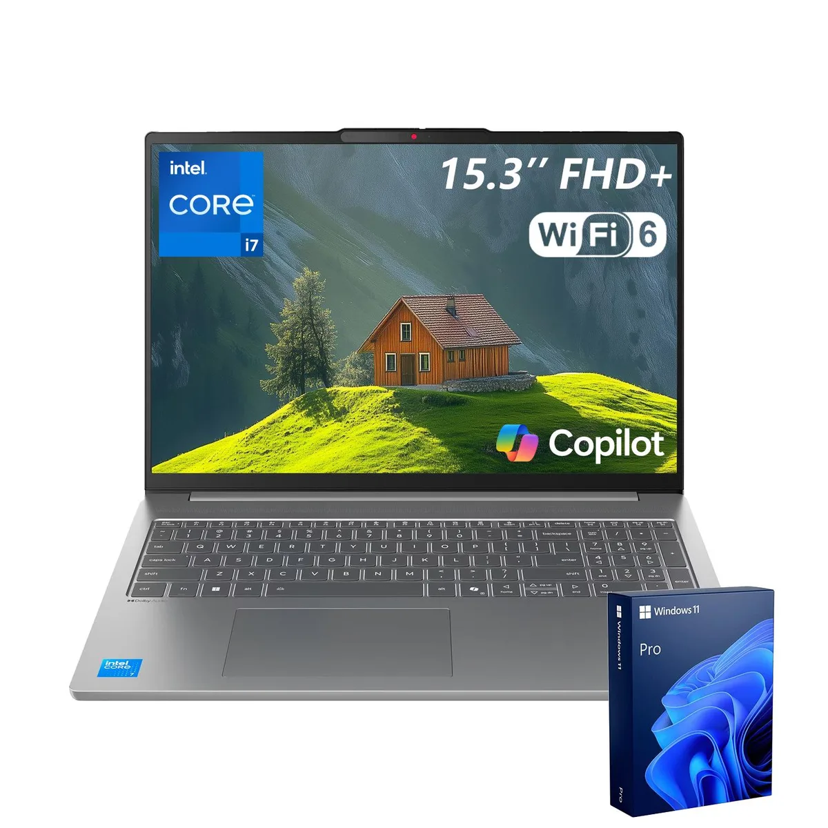 Lenovo Lenovo IdeaPad Slim 3 15IRH10 laptop i7-13620H 40GB 1TB Grey — photo du produit