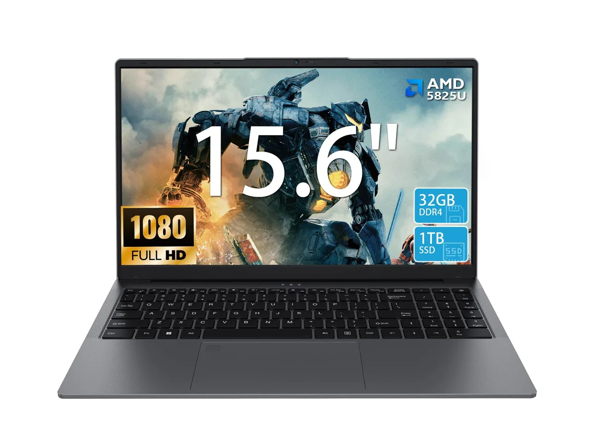 KurieTim KurieTim Ryzen 7 5825U 32GB 1TB 15.6" FHD laptop — toote foto