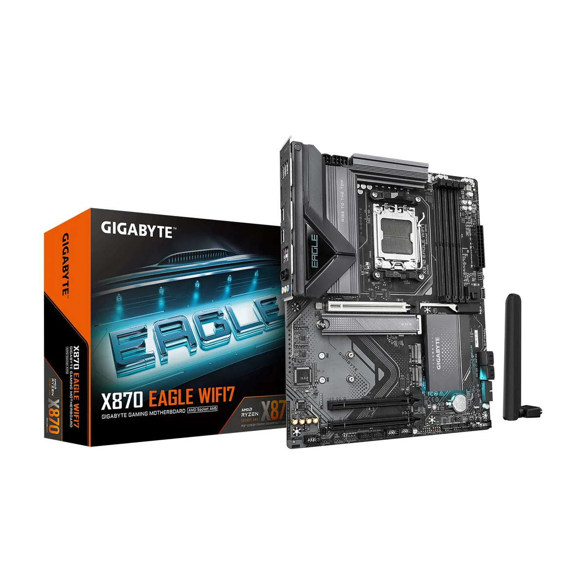 GIGABYTE GIGABYTE X870 EAGLE WIFI7 AMD motherboard — product photo