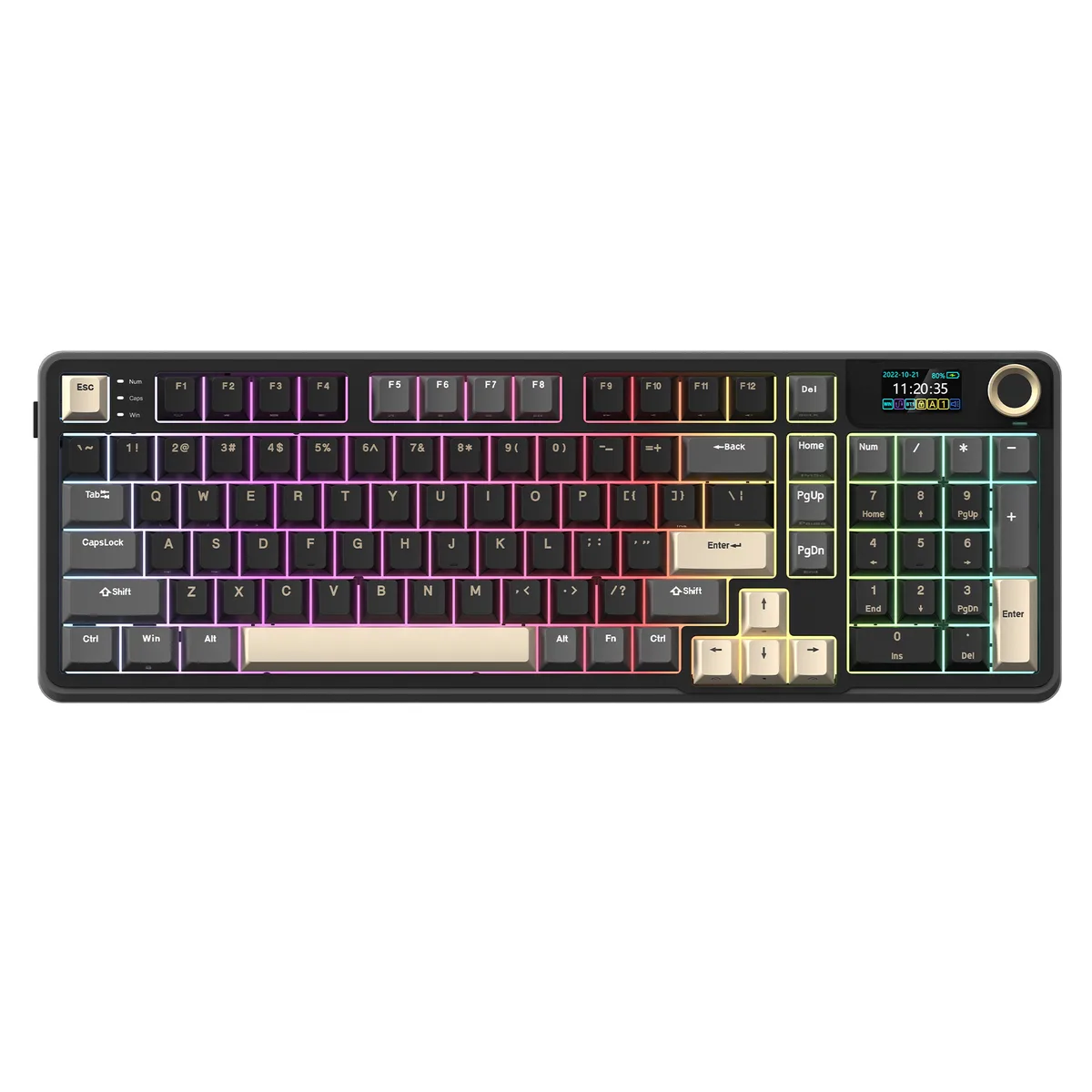 Rosewill Rosewill NEON S96 BL gaming keyboard 96% 98 keys Outemu Blue PBT 3750mAh — photo du produit