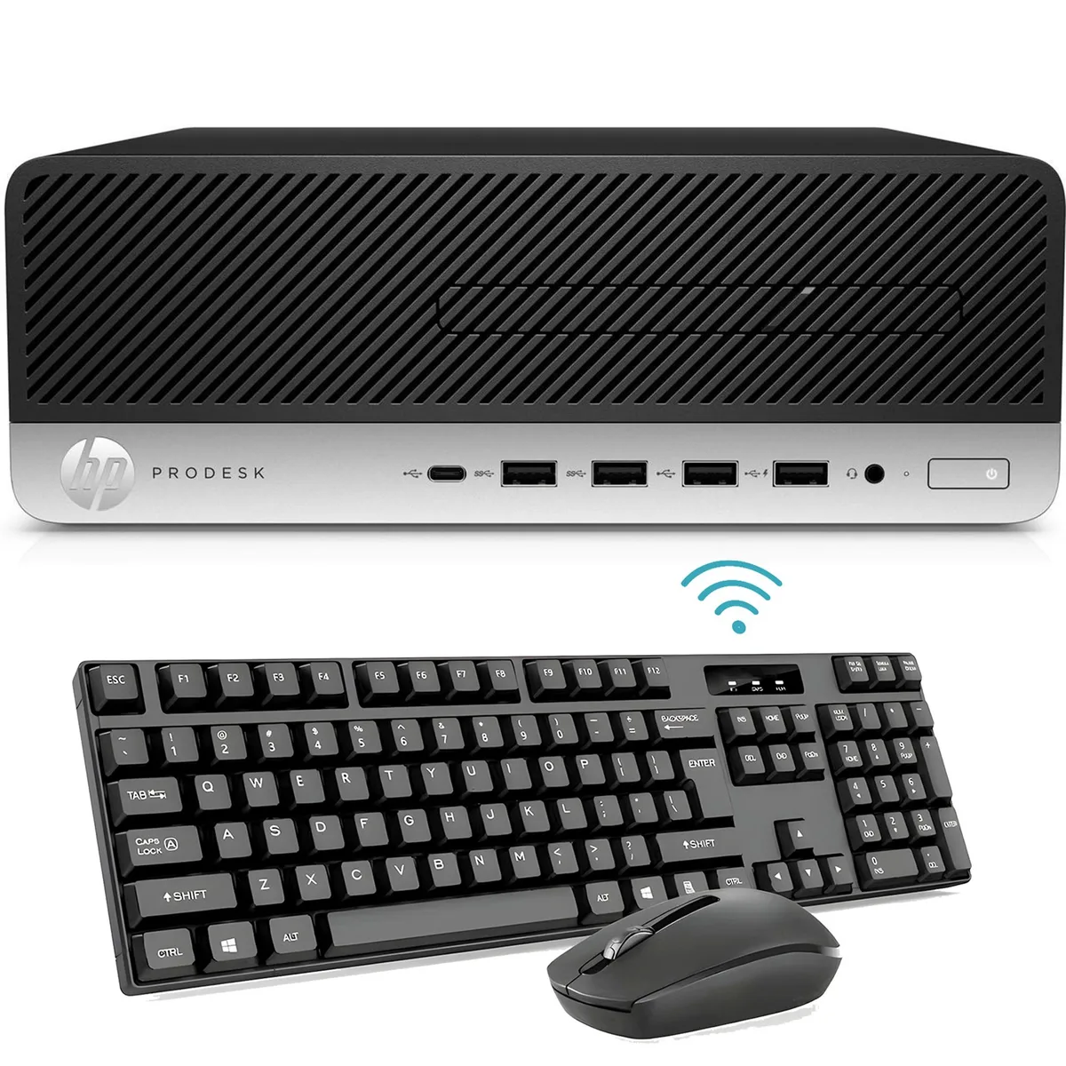 HP HP ProDesk 600 G3 SFF desktop PC, Core i7-7700 3.6 GHz, 32GB DDR4, 512GB SSD, Windows 10 Pro — product photo