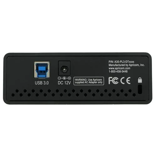 Apricorn Apricorn ADT3PL256F22TB 22 TB USB 3.0 256-bit AES hardware encryption USB flash drive — ภาพสินค้า