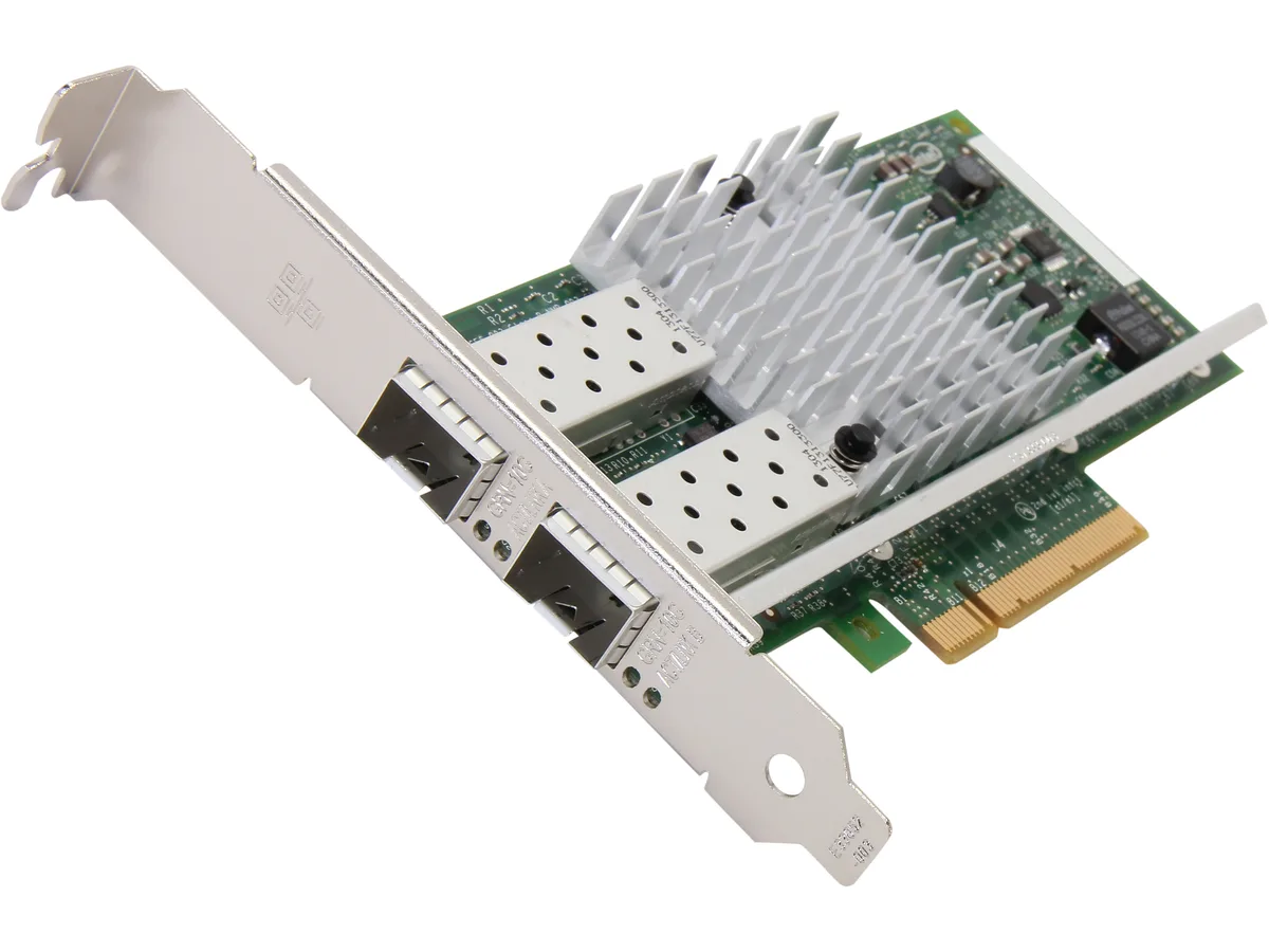 Intel Intel E10G42BTDABLK dual-port 10GbE network card PCIe 2.0 x8 low-profile — ürün fotoğrafı