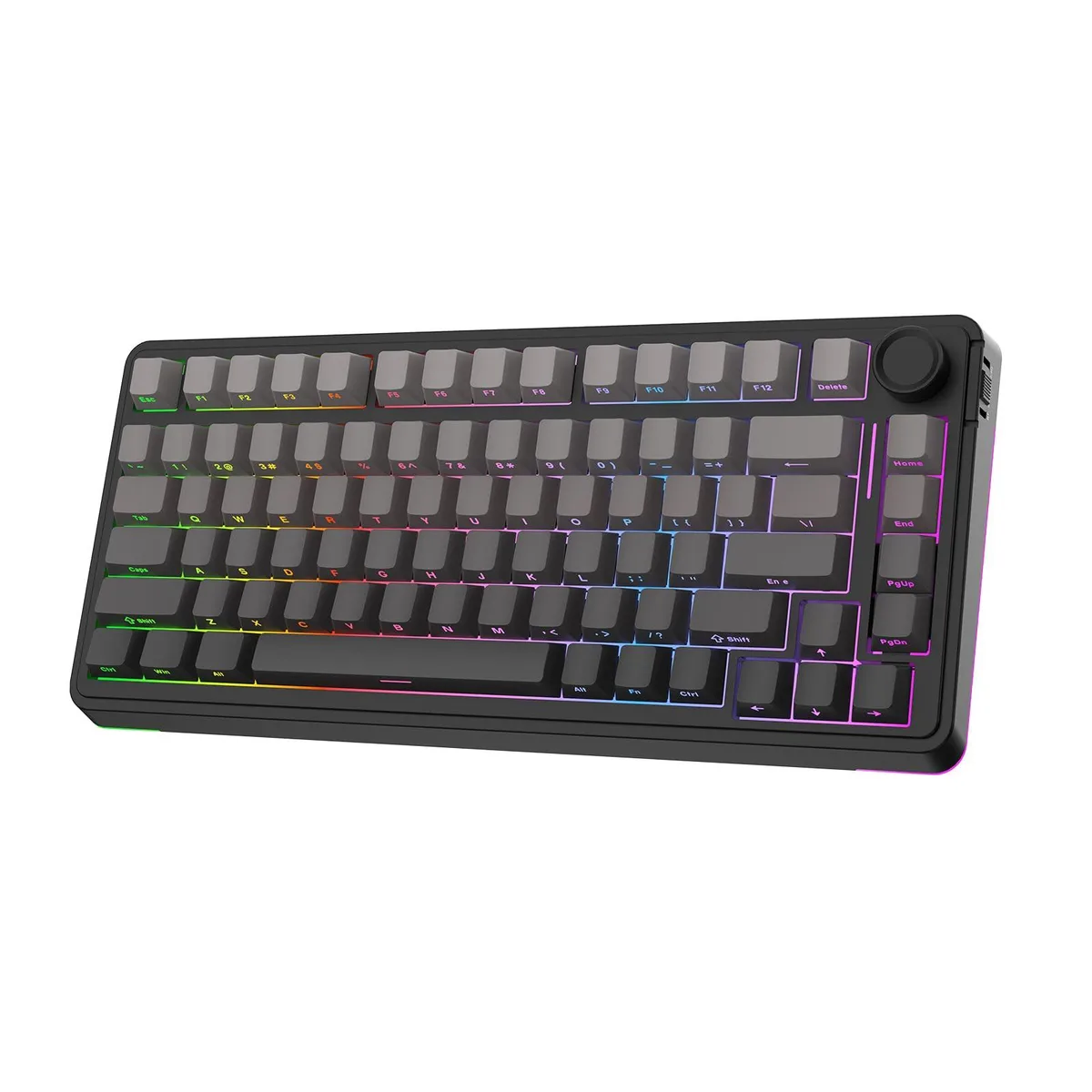 Epomaker Epomaker EA75 75% Gaming Keyboard, 81 Keys, RGB, Greywood V3 Switches — photo du produit
