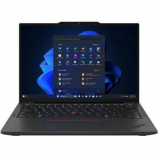 Black 13.3 inch ThinkPad laptop closed matte finish