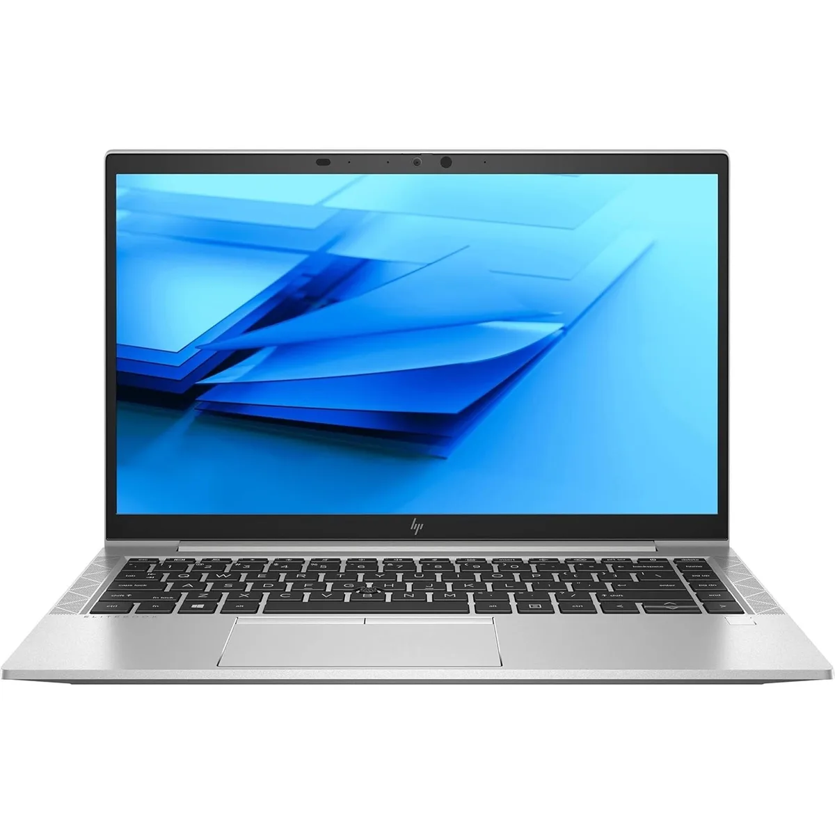 Silver 14.0 inch laptop with aluminium chassis