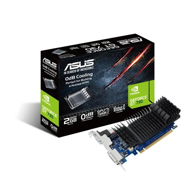 ASUS ASUS GeForce GT 730 2GB GDDR5 passive graphics card — product photo
