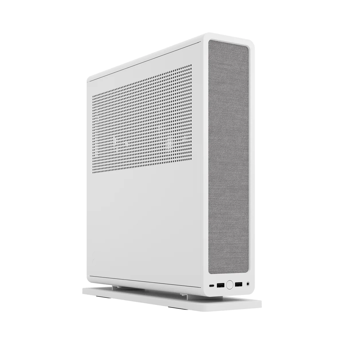 Fractal Design Fractal Design FD-C-RID1N-12 Ridge White Mini-ITX PC case — product photo