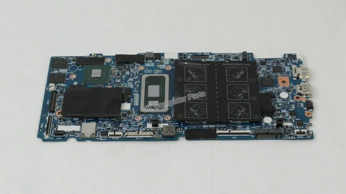 DELL DELL Inspiron 7500 2-in-1 Black Motherboard V32GF i7-10510U MX330 — photo du produit