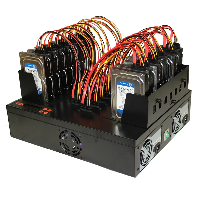 Systor Systor 1:15 Flatbed SATA Duplicator & Sanitizer 18GB/min 300MB/s 128MB SYS15HDD-SATA2 — produktbild
