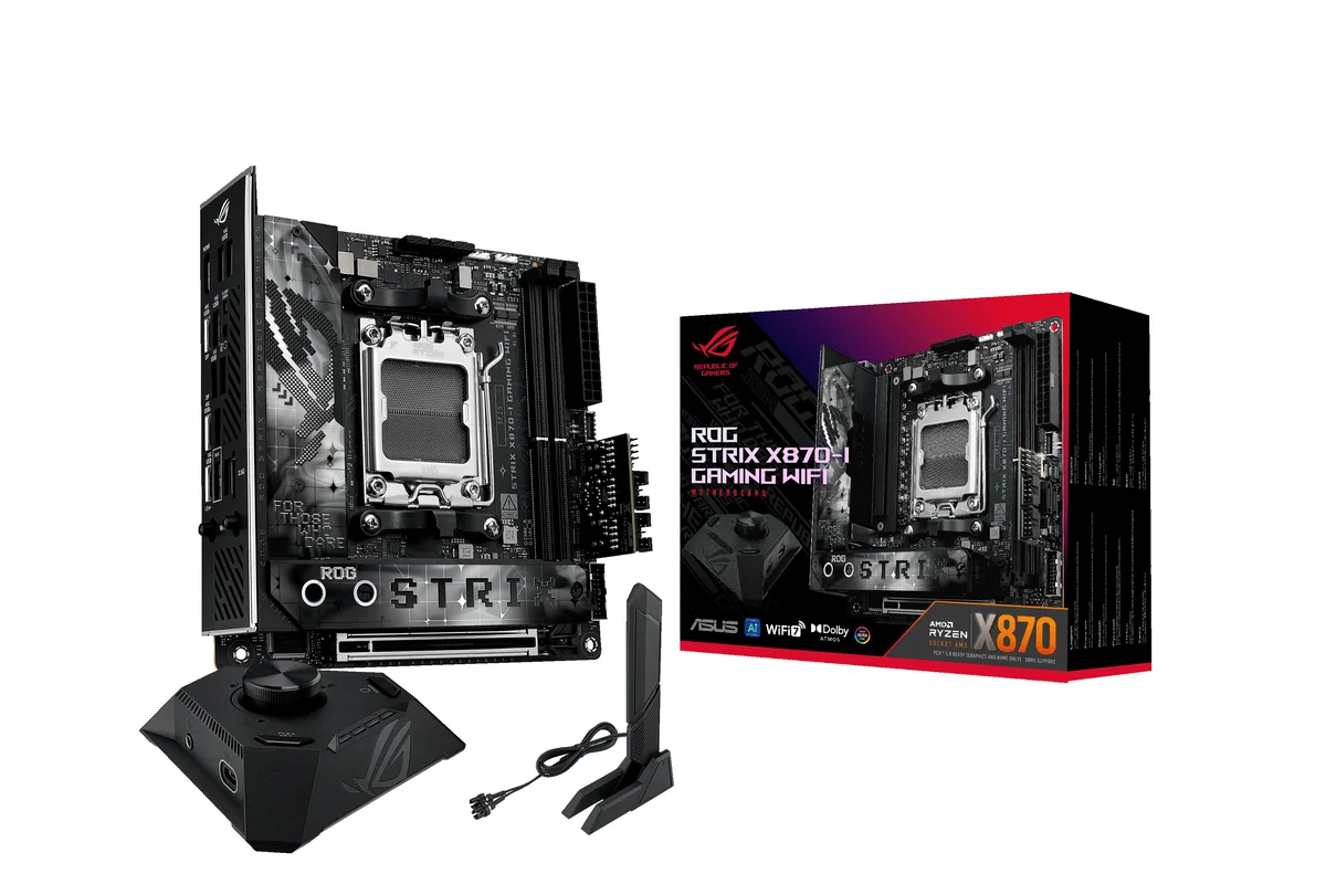 ASUS ASUS ROG STRIX X870-I GAMING WIFI AMD motherboard — product photo