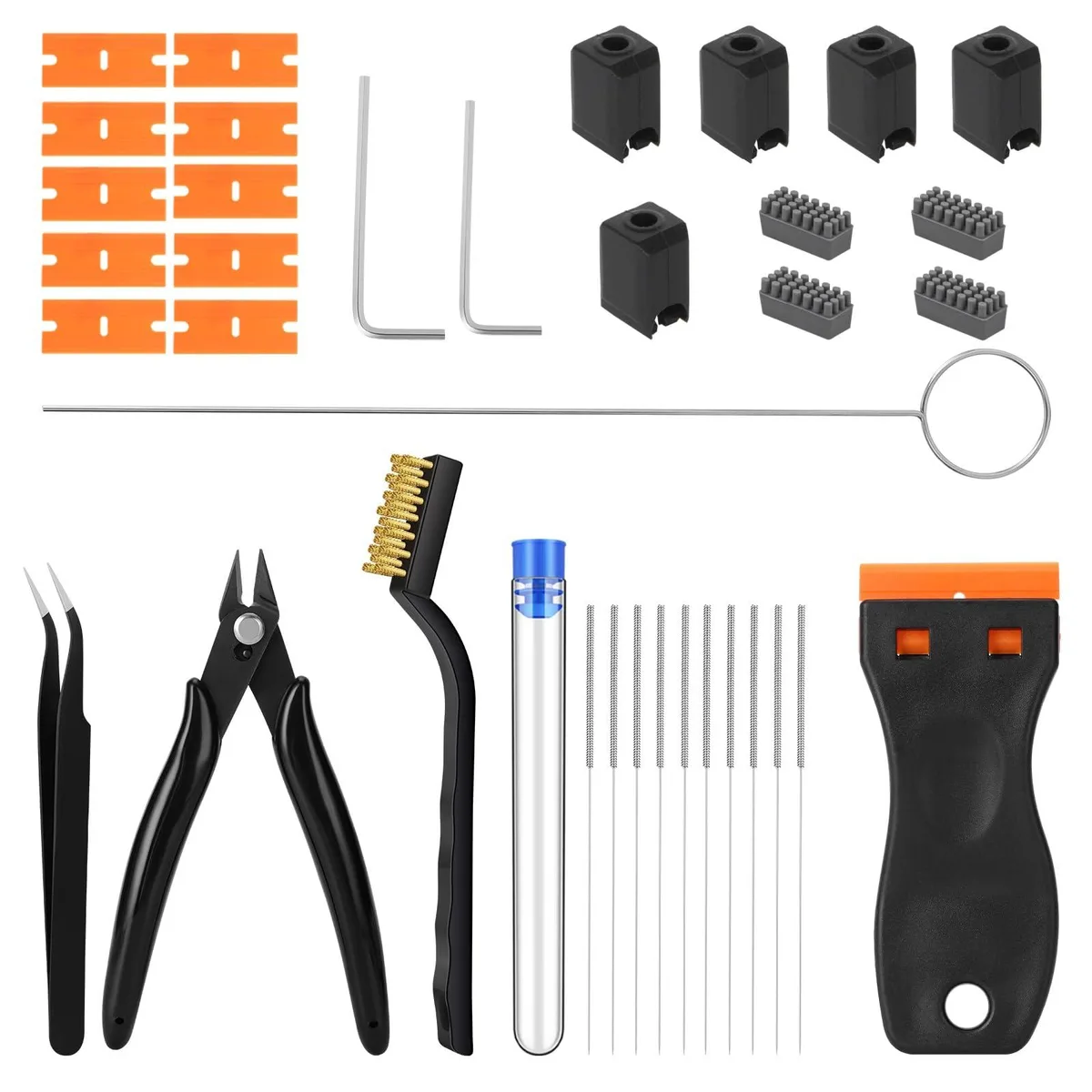 EILKBLA 35pcs 3D Printer Tool Kit 3d printers accessory — 商品照片
