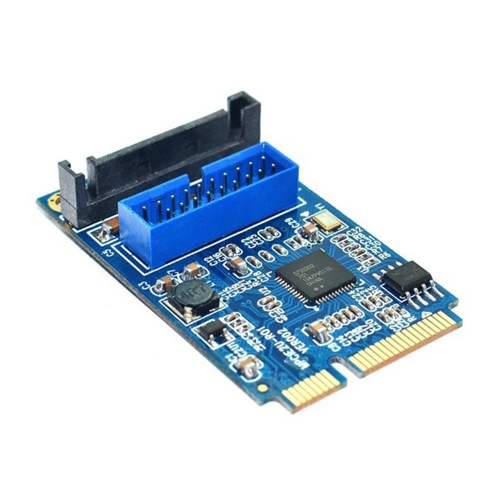 EN-Labs EN-Labs 11-001-241 Mini PCIe to Dual USB 3.0 20-pin Expansion Card — 제품 사진