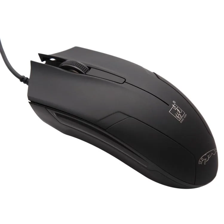 eForChina eForChina 119 USB Wired Optical Gaming Mouse 1600 DPI Black 1.45m Cable — Produktfoto