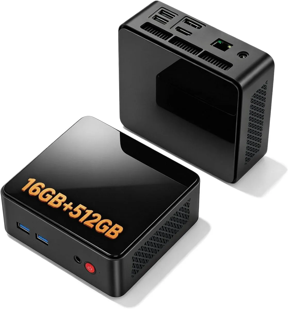 BFKK BFKK Mini PC N100 16GB 512GB barebone mini PC — preces foto