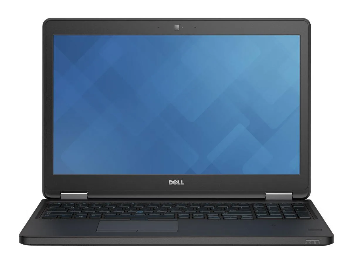 Silver Dell Latitude E5550 15.6 inch laptop closed view