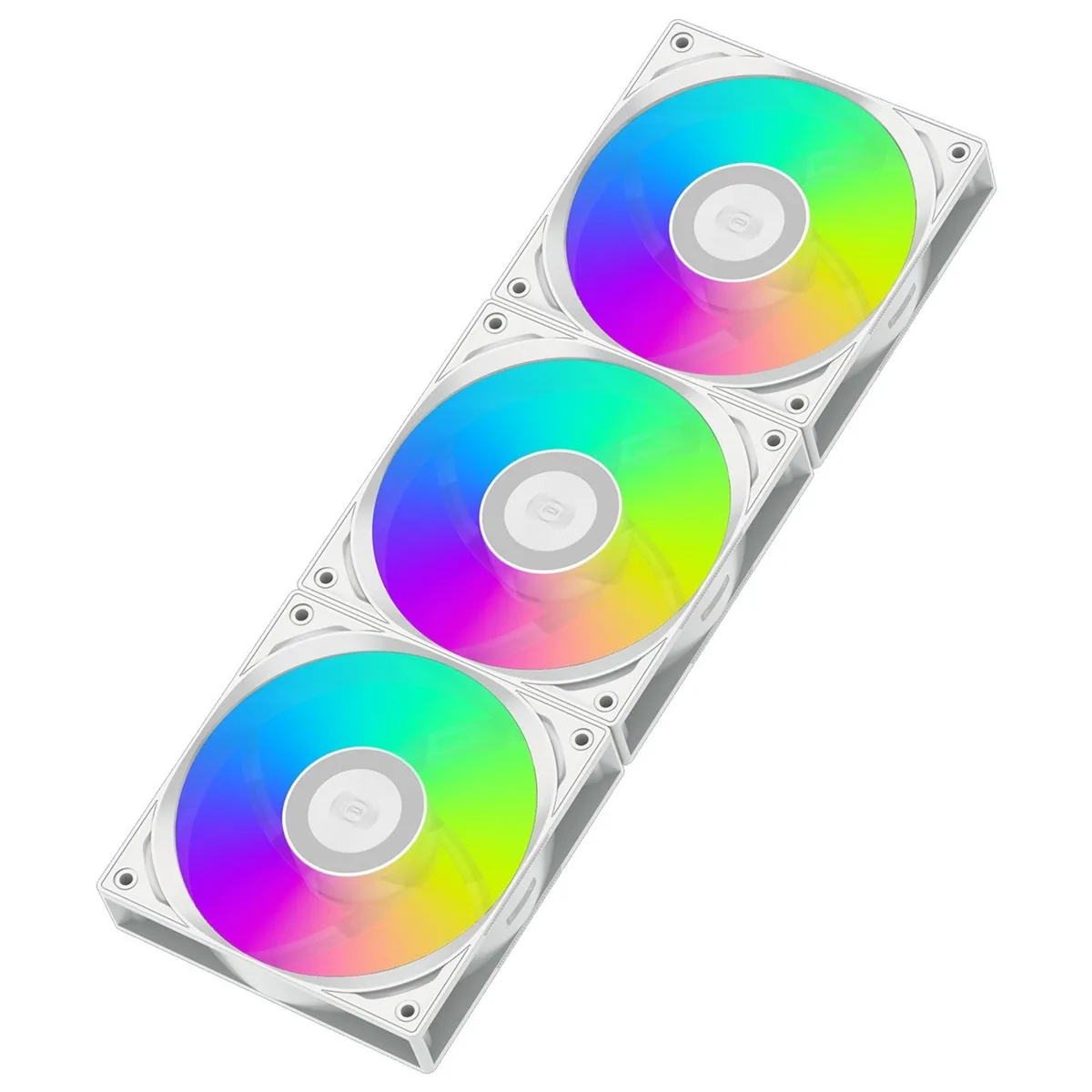 PCCOOLER PCCOOLER F3 S120 ARGB White 120mm Case Fans 3-Pack — foto del producto