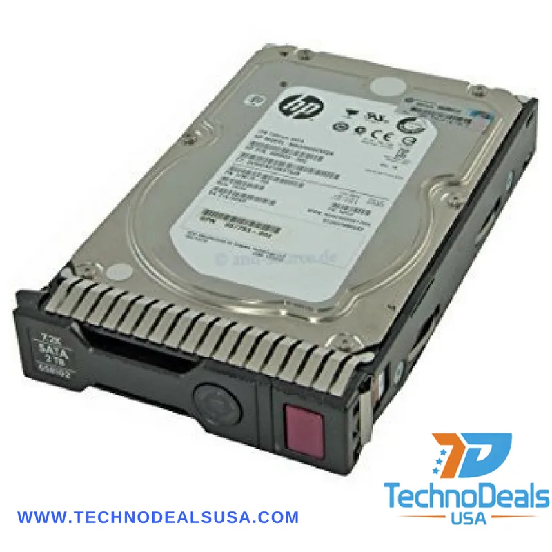 HPE HPE 658079-B21 2 TB 7200 rpm 3.5" SATA internal hard drive — ürün fotoğrafı
