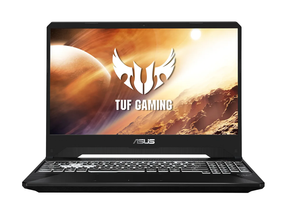 Stealth Black 15.6 inch gaming laptop with RGB keyboard